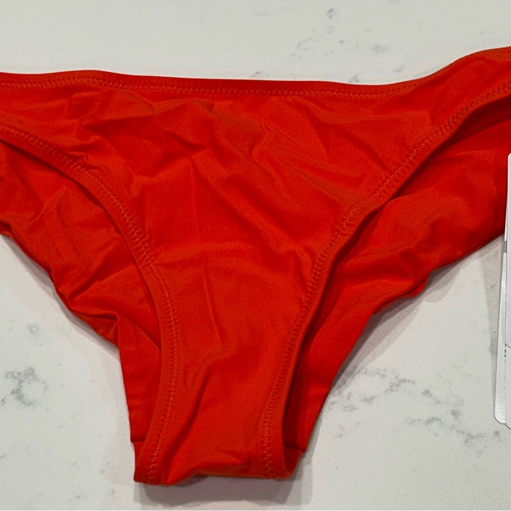 Anita Rosa Faia Orange Brazilian Bikini Bottom